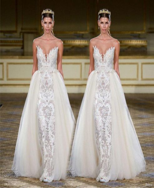 berta overskirt bridal gowns lace sheath wedding dresses sheath sweetheart neck zip back floor length plus size custom made7669255, White
berta overskirt bridal gowns lace sheath wedding dresses sheath sweetheart neck zip back floor length plus size custom made7669255, White