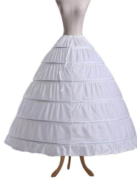 6 hoops petticoat jupon tarlatan crinoline underskirt slips make dress puffy quince bridal debutante ball gown accessories3600265, White
6 hoops petticoat jupon tarlatan crinoline underskirt slips make dress puffy quince bridal debutante ball gown accessories3600265, White