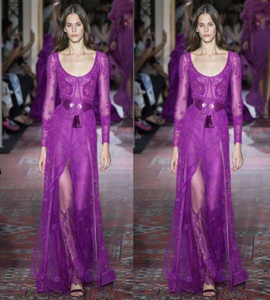 zuhair murad purple evening dresses scoop neck long sleeve illusion party gown floor length prom party gowns6009797, Black;red 
zuhair murad purple evening dresses scoop neck long sleeve illusion party gown floor length prom party gowns6009797, Black;red