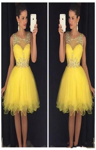 sheer short prom dresses lace appliques beading rhinestone tulle formal vestidos de bridesmaid homecoming party gowns sleeveless v9491895, Black
sheer short prom dresses lace appliques beading rhinestone tulle formal vestidos de bridesmaid homecoming party gowns sleeveless v9491895, Black