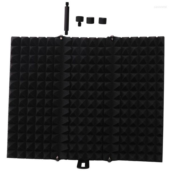 Image of Microphones Microphone Isolation Shield Professional Studio Recording Equipment For Sound Booth Suitable Blue Other Mic