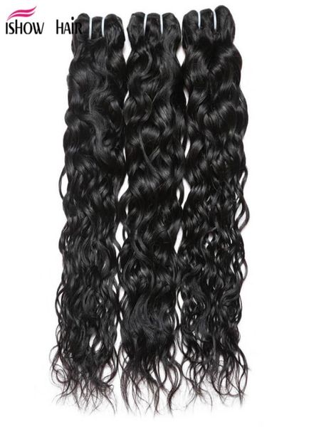 ishow 828inch water wave hair extensions 345pcs whole brazilian hair weave bundles for women all ages natural color black6706331, Black
ishow 828inch water wave hair extensions 345pcs whole brazilian hair weave bundles for women all ages natural color black6706331, Black