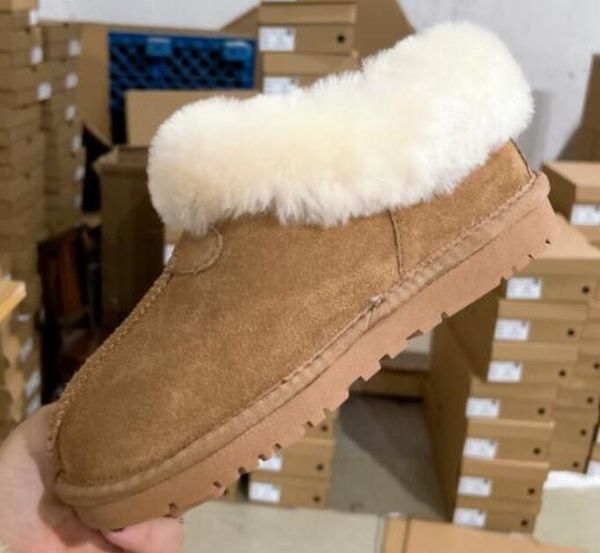women fur slippers boots fashion fully protected warm booties woman antelope brown real genuine leather, Black
women fur slippers boots fashion fully protected warm booties woman antelope brown real genuine leather, Black