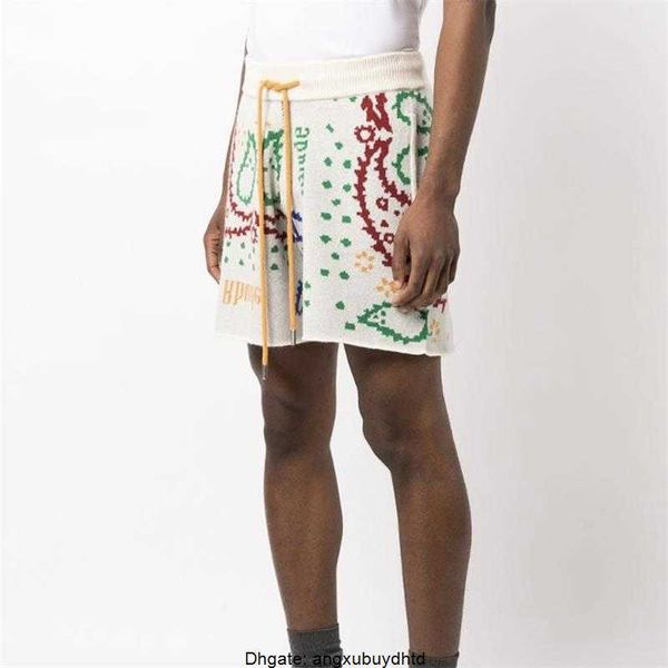 designer clothing short casual rhude cashew flower woolen jacquard drawstring summer men's women's loose popular big shorts sports, White;black
designer clothing short casual rhude cashew flower woolen jacquard drawstring summer men's women's loose popular big shorts sports, White;black