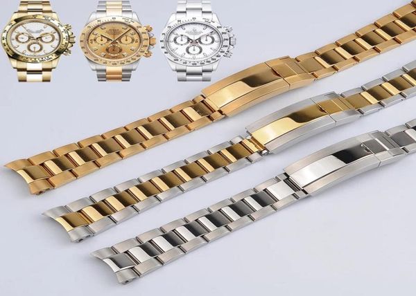 20mm watch accessories band for water ghost submariner solid stainless steel strap chain mens bracelet1677511, Black;brown
20mm watch accessories band for water ghost submariner solid stainless steel strap chain mens bracelet1677511, Black;brown