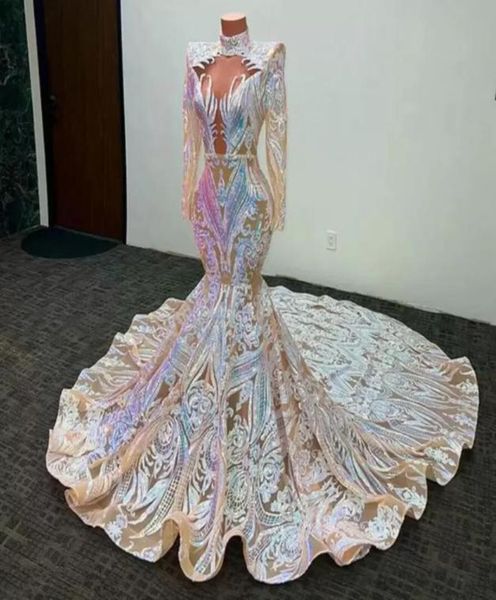 2023 sparkly prom dresses mermaid modest evening gown long sleeves african sequins applique high neck robe de bal blanche fishtail8420418, Black
2023 sparkly prom dresses mermaid modest evening gown long sleeves african sequins applique high neck robe de bal blanche fishtail8420418, Black