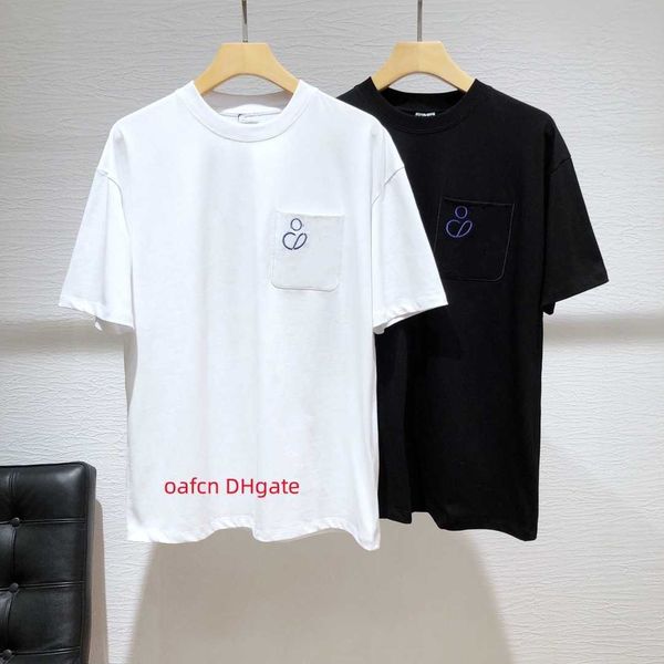 23an designer men's t-shirt spanish royal brand printed embroidered pocket short sleeve t-shirt summer breathable clothing men's w, White;black
23an designer men's t-shirt spanish royal brand printed embroidered pocket short sleeve t-shirt summer breathable clothing men's w, White;black