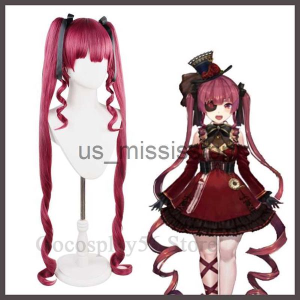 cosplay wigs vtuber houshou marine wig gothic hololive girls youtuber cosplay long curly ponytails hair wig cap x0630, Black
cosplay wigs vtuber houshou marine wig gothic hololive girls youtuber cosplay long curly ponytails hair wig cap x0630, Black