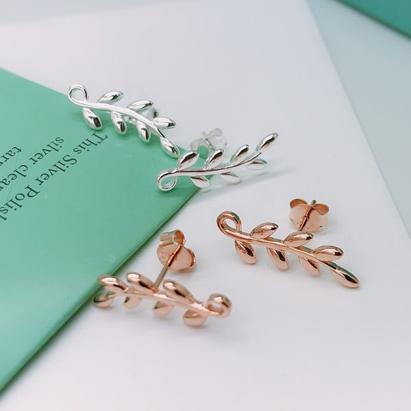 new olive leaf earrings climber heart-shaped silver earrings classic designer jewelry charms letter love earring for women man gold rose gol, Golden;silver
new olive leaf earrings climber heart-shaped silver earrings classic designer jewelry charms letter love earring for women man gold rose gol, Golden;silver