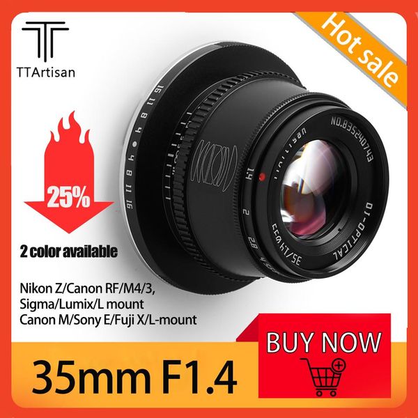 dresses ttartisan apsc35mm f1.4 lente sony e mount/canon rf/fuji fx/m43/canon /nikon z/lmount manual mirrorless camera lens, Black;gray
dresses ttartisan apsc35mm f1.4 lente sony e mount/canon rf/fuji fx/m43/canon /nikon z/lmount manual mirrorless camera lens, Black;gray