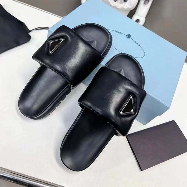designer sandals slippers women fashion platform slides triangle metal slippers retro beach loafers round toe sandal, Black
designer sandals slippers women fashion platform slides triangle metal slippers retro beach loafers round toe sandal, Black
