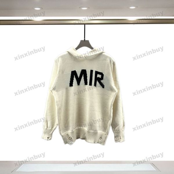 xinxinbuy men women designer sweatshirt hoodie destroyed tassels jacquard letter sweater purple black blue green m-2xl, Black;brown
xinxinbuy men women designer sweatshirt hoodie destroyed tassels jacquard letter sweater purple black blue green m-2xl, Black;brown