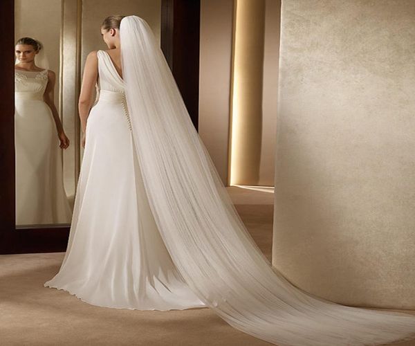 in stock two layers white ivory bridal wedding veils 3mbridal veils with comb long simple tulle wedding veil7402222, Black
in stock two layers white ivory bridal wedding veils 3mbridal veils with comb long simple tulle wedding veil7402222, Black