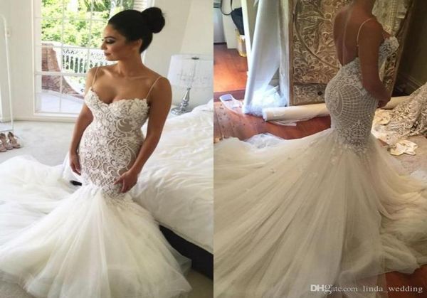 2019 new gorgeous mermaid wedding dress saudi arabic sweetheart spaghetti straps lace appliques formal bridal gown plus size custo6641347, White
2019 new gorgeous mermaid wedding dress saudi arabic sweetheart spaghetti straps lace appliques formal bridal gown plus size custo6641347, White
