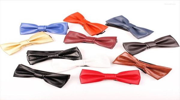 bow ties ricnais color solid pu leather brown blue tie men necktie for business wedding party gift skinny cravats luxurious bowtie5311257, Black;gray
bow ties ricnais color solid pu leather brown blue tie men necktie for business wedding party gift skinny cravats luxurious bowtie5311257, Black;gray