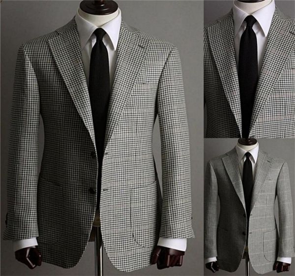 fashion houndstooth wedding tuxedos men suits custom made jacket glen plaid two button tuxedos peaked lapel blazer business casual2477173, Black;gray
fashion houndstooth wedding tuxedos men suits custom made jacket glen plaid two button tuxedos peaked lapel blazer business casual2477173, Black;gray