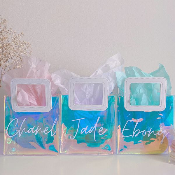 shopping bags custom holographic beach tote for bridesmaid bachelorette personalized reusable with handle iridescent retro gift 230628
shopping bags custom holographic beach tote for bridesmaid bachelorette personalized reusable with handle iridescent retro gift 230628