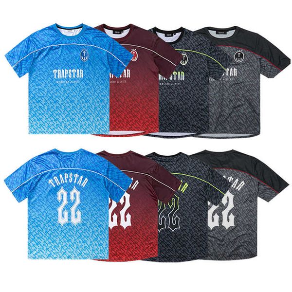 football jersey trapstar designer mens shirt mesh short sleeve blue no.22 sportswear t-shirt leisure trend street fashion ammy, White;black
football jersey trapstar designer mens shirt mesh short sleeve blue no.22 sportswear t-shirt leisure trend street fashion ammy, White;black
