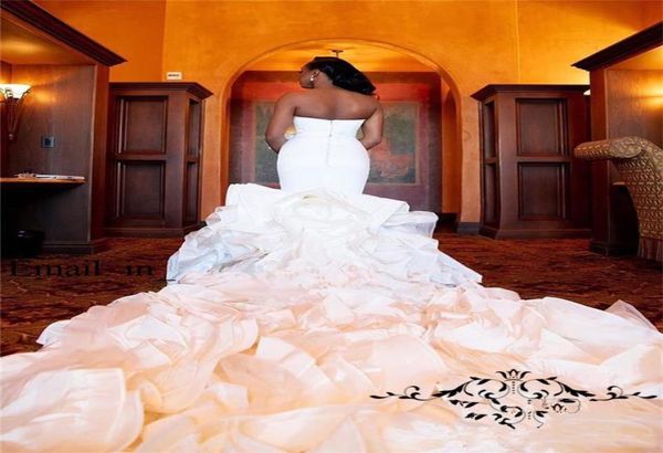 2021 luxury cascading ruffles mermaid wedding dresses chapel train plus size bellanaija nigerian arabic country bridal gowns8926476, White
2021 luxury cascading ruffles mermaid wedding dresses chapel train plus size bellanaija nigerian arabic country bridal gowns8926476, White