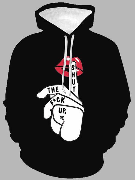 new hooded sweater spring autumn fashion men's and women's 3d hoodie pullover, Black
new hooded sweater spring autumn fashion men's and women's 3d hoodie pullover, Black
