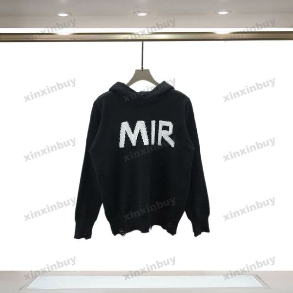 xinxinbuy men women designer sweatshirt hoodie destroyed tassels jacquard letter sweater purple black blue green s-2xl, Black;brown
xinxinbuy men women designer sweatshirt hoodie destroyed tassels jacquard letter sweater purple black blue green s-2xl, Black;brown