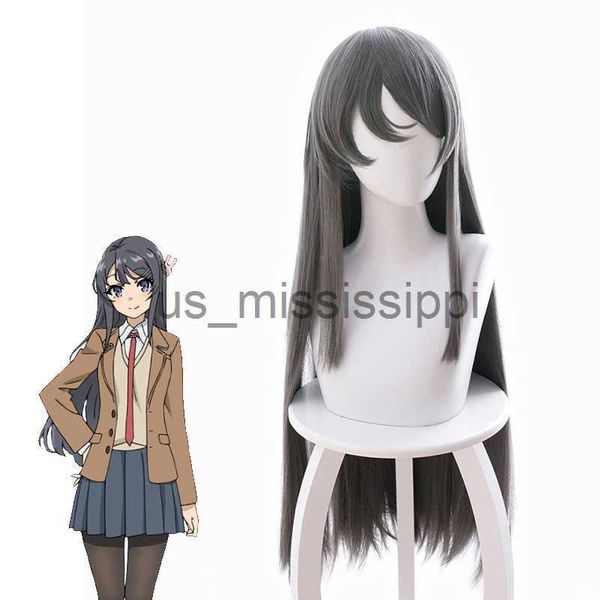 cosplay wigs seishun buta yarou wa bunny girl senpai no yume wo minai anime sakurajima mai cosplay costume hair dark gray long straight wig, Black
cosplay wigs seishun buta yarou wa bunny girl senpai no yume wo minai anime sakurajima mai cosplay costume hair dark gray long straight wig, Black