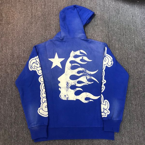 23ss europe men hoodie autumn winter fashion vintage print streetwear stars cotton pocket hooded sweatshirt blue colors, Black;brown
23ss europe men hoodie autumn winter fashion vintage print streetwear stars cotton pocket hooded sweatshirt blue colors, Black;brown