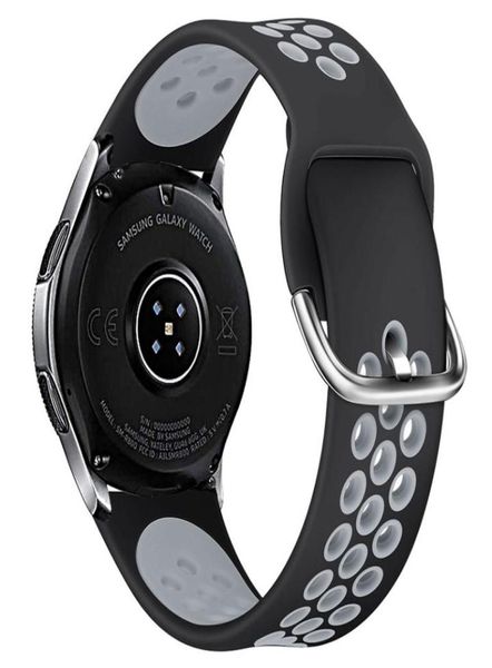 for galaxy smart watches series 20 22mm flexible silicone watch band perforated soft sport wristbands4368254, Black;brown
for galaxy smart watches series 20 22mm flexible silicone watch band perforated soft sport wristbands4368254, Black;brown