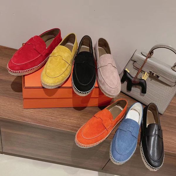new trip straw woven shoes men women loafers designer fashion leather canvas leisure fisherman shoes size 35-45, Black
new trip straw woven shoes men women loafers designer fashion leather canvas leisure fisherman shoes size 35-45, Black