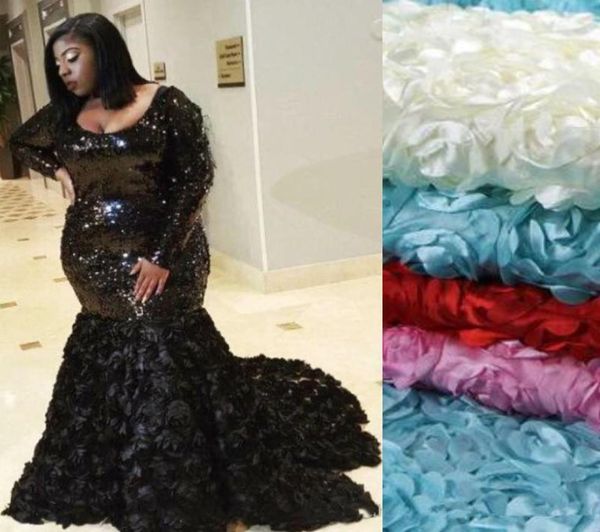 glitter black mermaid prom dresses long sleeves plus size special occasion dress sparkly sequins 3d floral appliques evening party1821463
glitter black mermaid prom dresses long sleeves plus size special occasion dress sparkly sequins 3d floral appliques evening party1821463