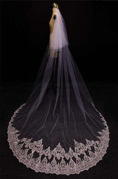 real pos 3 meters bling sequins lace two layers cover face bridal veil with comb 2 t cathedral length wedding veil6371725, Black
real pos 3 meters bling sequins lace two layers cover face bridal veil with comb 2 t cathedral length wedding veil6371725, Black