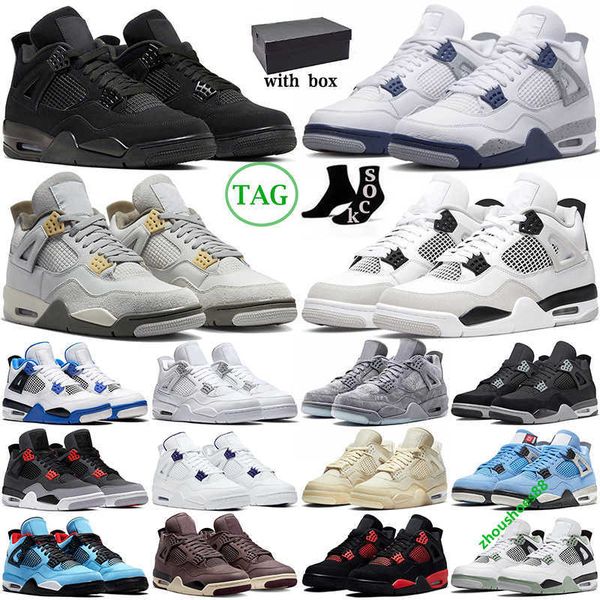 with box 4 basketball shoes jumpman 4s midnight navy military black cat cactus jack red thunder university blue mens trainers womens trainer
with box 4 basketball shoes jumpman 4s midnight navy military black cat cactus jack red thunder university blue mens trainers womens trainer