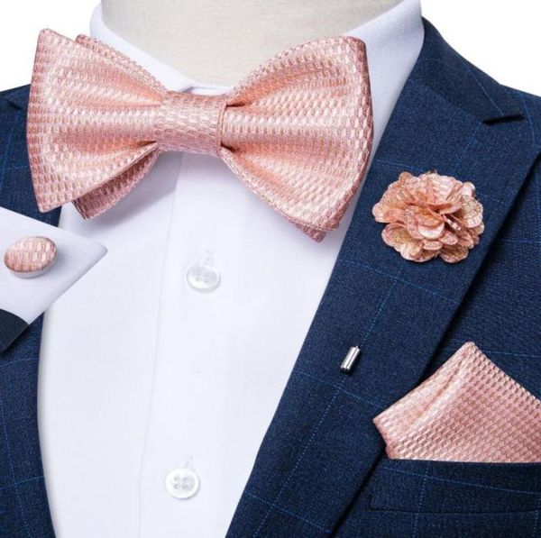 bow ties adjustable self tie for men 100 silk jacquard woven pink solid classic wedding party butterfly bowknot dibangu1242271, Black;gray
bow ties adjustable self tie for men 100 silk jacquard woven pink solid classic wedding party butterfly bowknot dibangu1242271, Black;gray