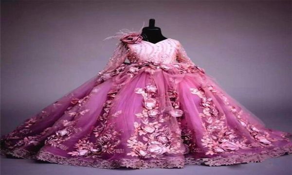 new arrival long sleeves flower girl dress fuchsia 3d flowers princess party gown luxury ball gown girl formal wedding pageat dres7301129, White;blue
new arrival long sleeves flower girl dress fuchsia 3d flowers princess party gown luxury ball gown girl formal wedding pageat dres7301129, White;blue