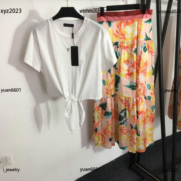 womens designer clothing girl dress lady two piece dress size s-l tie up waist collection t-shirt and floral print skirt, White
womens designer clothing girl dress lady two piece dress size s-l tie up waist collection t-shirt and floral print skirt, White