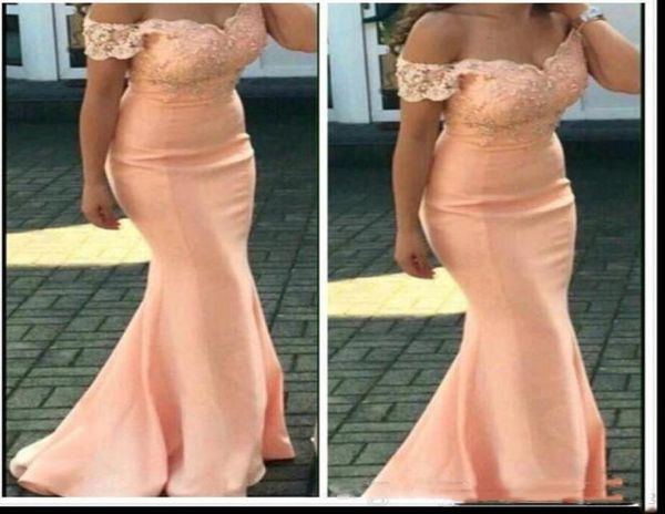 new off the should bridesmaid dresses for wedding lace appliques mermaid plus size formal maid of honor gowns wedding guest 4770507, White;pink
new off the should bridesmaid dresses for wedding lace appliques mermaid plus size formal maid of honor gowns wedding guest 4770507, White;pink