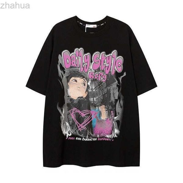stussys european and american high street asian style cartoon pink print short pomelo body t-shirt couple hip hop oversize fashion brand, White;black
stussys european and american high street asian style cartoon pink print short pomelo body t-shirt couple hip hop oversize fashion brand, White;black