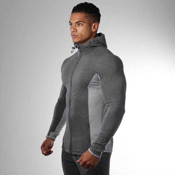 muscle boy sports jacket running training fashion breathable slim fit men's splicing sweater in spring and summer, Black
muscle boy sports jacket running training fashion breathable slim fit men's splicing sweater in spring and summer, Black
