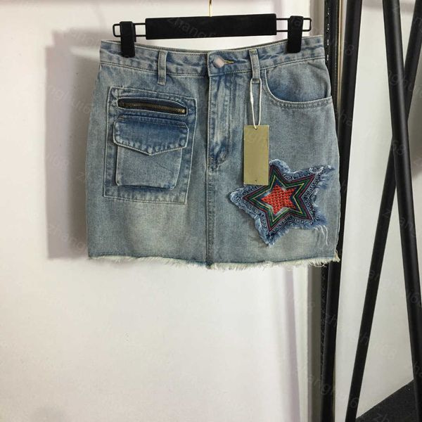 23ss designer skirts womens designer clothing embroidered five-pointed denim short skirt safety pants lined with women clothes, Black
23ss designer skirts womens designer clothing embroidered five-pointed denim short skirt safety pants lined with women clothes, Black