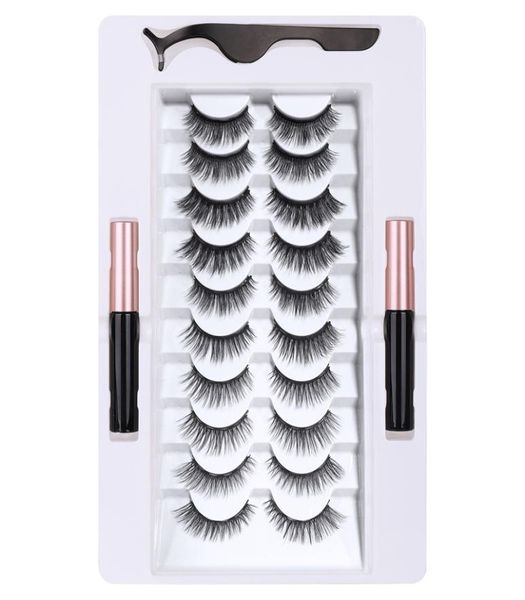 10 pairs magnetic false eyelashes set with liquid eyeliner tweezer thick natural long magnet fake lashes eyelash extensio1861023
10 pairs magnetic false eyelashes set with liquid eyeliner tweezer thick natural long magnet fake lashes eyelash extensio1861023