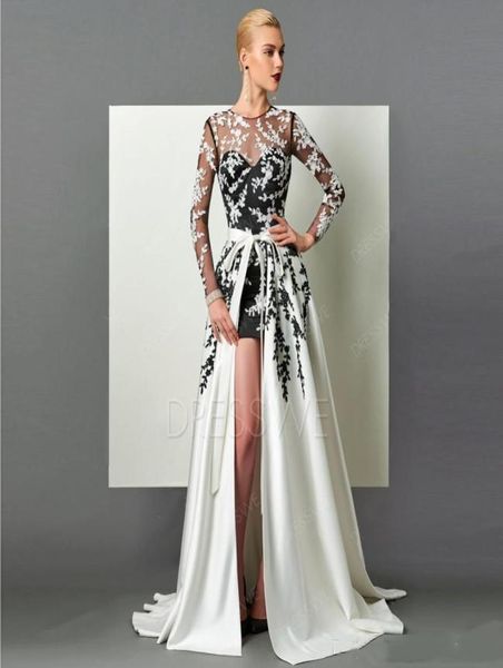 detachable overskirt evening dresses white lace flower applique long party gowns sweep train split aline long sleeves bride prom 7109325, Black;red
detachable overskirt evening dresses white lace flower applique long party gowns sweep train split aline long sleeves bride prom 7109325, Black;red