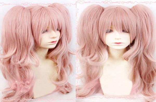 danganronpa junko enoshima cosplay ponytails synthetic hair wig bear hairpins3336665, Black;brown
danganronpa junko enoshima cosplay ponytails synthetic hair wig bear hairpins3336665, Black;brown
