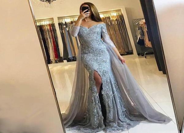 trendy lace appliques evening dresses front split long sleeve saudi mermaid 2018 formal party prom dresses pageant gowns robe de s6633065, Black;red
trendy lace appliques evening dresses front split long sleeve saudi mermaid 2018 formal party prom dresses pageant gowns robe de s6633065, Black;red