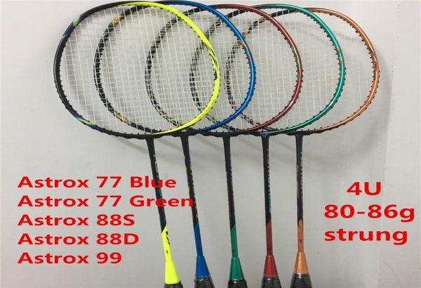 badminton racket astrox 77 88 99 4u strung badminton rackets astrox series racquet astrox 888561093