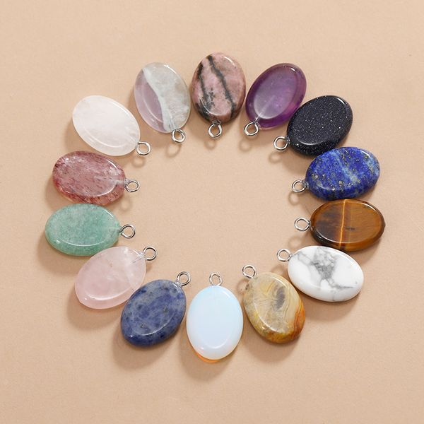 natural stone ellipse shape pendant healing reiki earring gemstone decor ornament for jewelry making diy wholesale, Bronze;silver
natural stone ellipse shape pendant healing reiki earring gemstone decor ornament for jewelry making diy wholesale, Bronze;silver