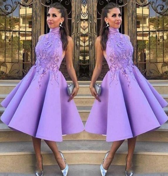 light purple sleeveless short bridesmaid dresses lace appliques high neck satin knee length bridesmaid gowns for wedding formal pa4774537, White;pink
light purple sleeveless short bridesmaid dresses lace appliques high neck satin knee length bridesmaid gowns for wedding formal pa4774537, White;pink