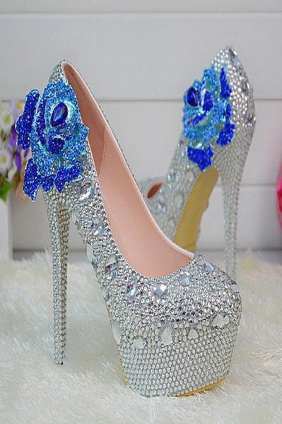 rhinestone crystal wedding shoes platform silver bridesmaid shoes plus size high heel bridal dress shoes women prom party pumps8954718, Black
rhinestone crystal wedding shoes platform silver bridesmaid shoes plus size high heel bridal dress shoes women prom party pumps8954718, Black