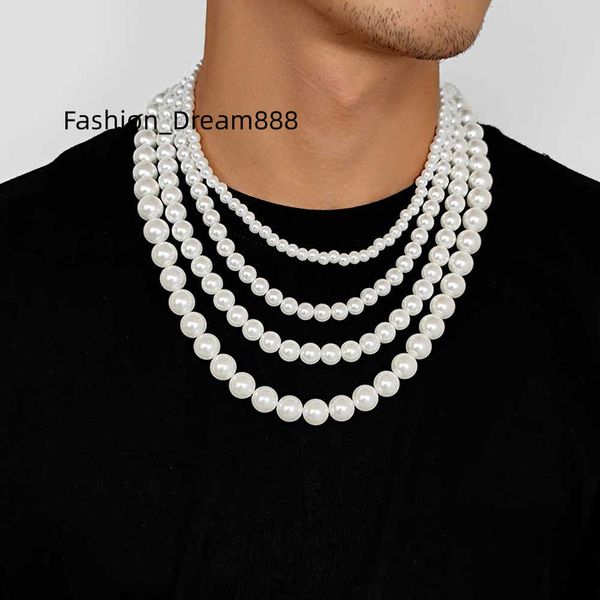 hip hop 6/8/10/12mm glass pearl bead white pearls for jewellery making round pearl choker necklace for women, Silver
hip hop 6/8/10/12mm glass pearl bead white pearls for jewellery making round pearl choker necklace for women, Silver