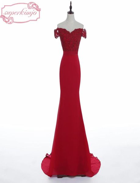 real off the shoulder prom dresses 2017 lace appliques sequins beading chiffon mermaid court train dark red long evening dresses5592036, Black
real off the shoulder prom dresses 2017 lace appliques sequins beading chiffon mermaid court train dark red long evening dresses5592036, Black