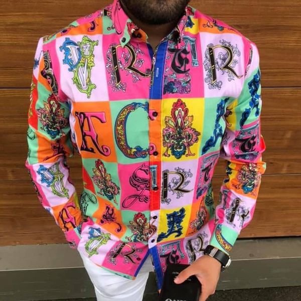 men's dress shirts european american clothing casual fashion printed shirt singlebreasted cardigan long sleeve men 4xl 230628, White;black
men's dress shirts european american clothing casual fashion printed shirt singlebreasted cardigan long sleeve men 4xl 230628, White;black
